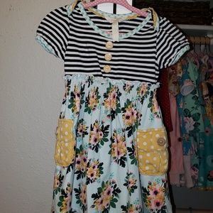 EUC MATILDA JANE COTTON STEM + duckling leggings